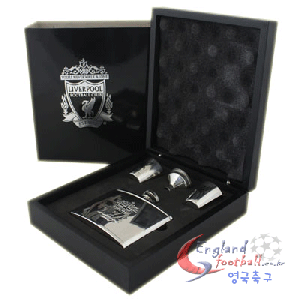 영국축구 [[예약상품!!] 리버풀 크롬 힙 플라스크 Box Set (Flask)]